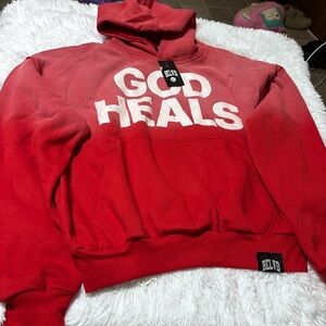 Red Turtleneck Sweater by